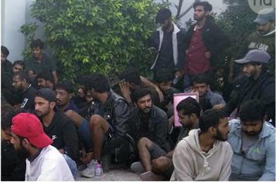 Storming past guards, 60 foreigner workers escape from Cambodian casino