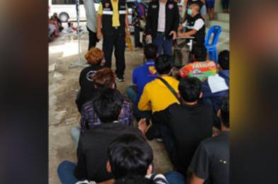 Homecoming for 14 workers arrested by Thai authorities