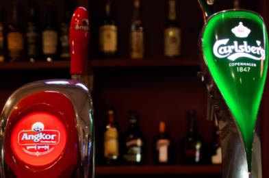 Cambodian beer promotion workers struggle for better conditions at Cambrew Ltd.